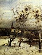 Aleksei Savrasov The Crows are Back Spain oil painting artist